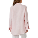 Tie Neck Tunic Pastel Pink