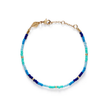 Tie Dye Bracelet Blue