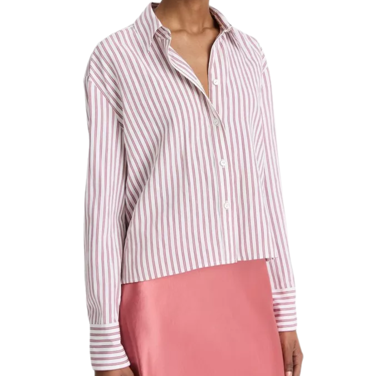 Till Stripe Shirt Peony Wood