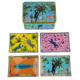 Tin Jungle 4 Glass Plates