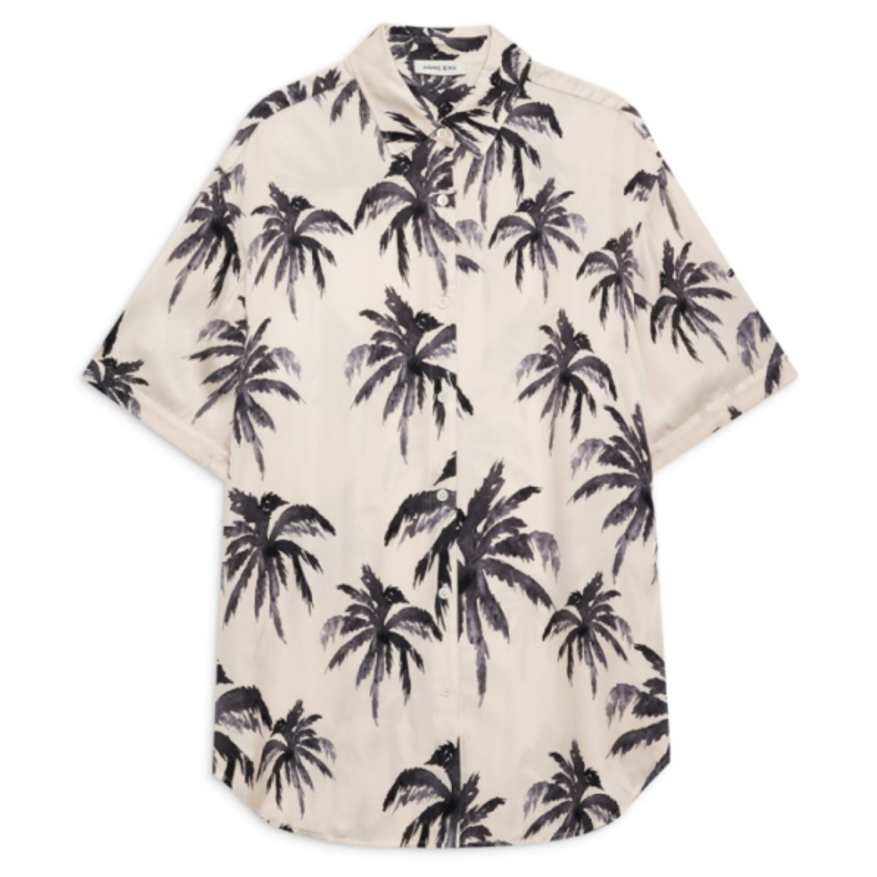 Tristan Shirt Black Palm