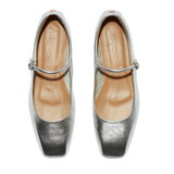 Uma Silver Pumps