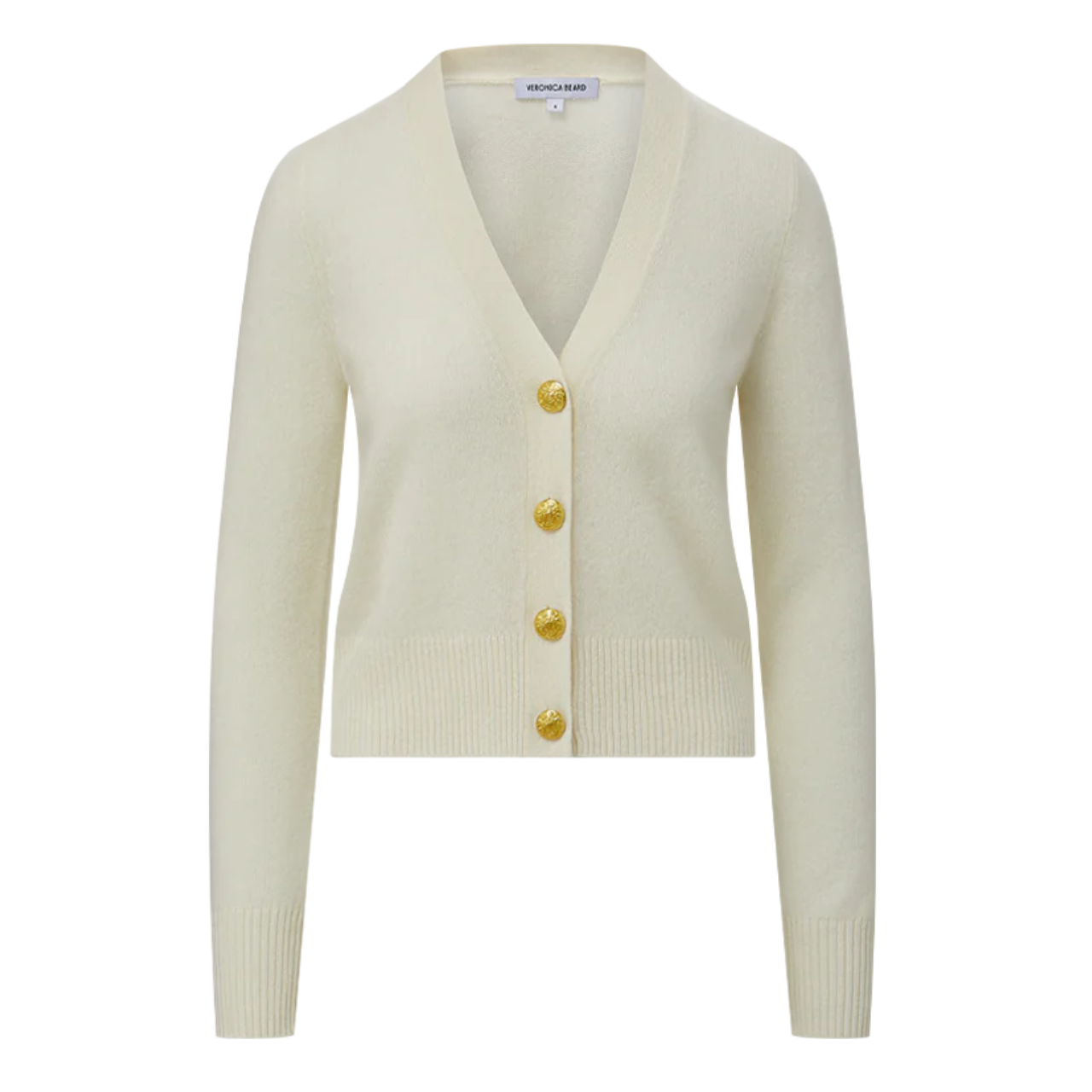 Solene Cashmere Cardigan Ivory