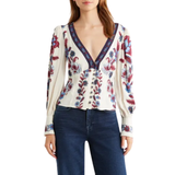 Malu Winter White SS Blouse