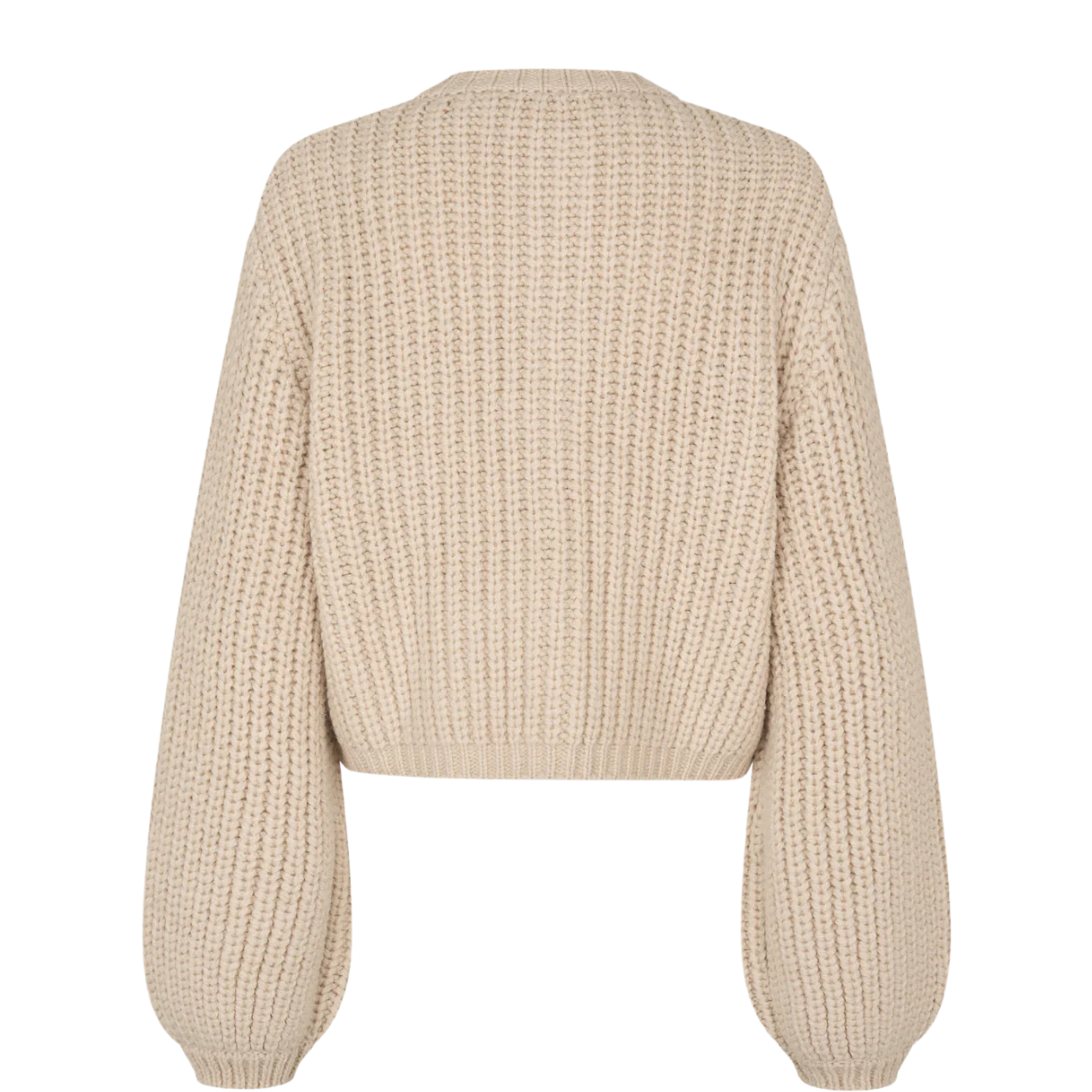 Ulrikke Knit Cardigan Beige