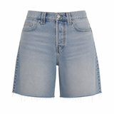 Montana Shorts Raw Hem Cowgirl Blues
