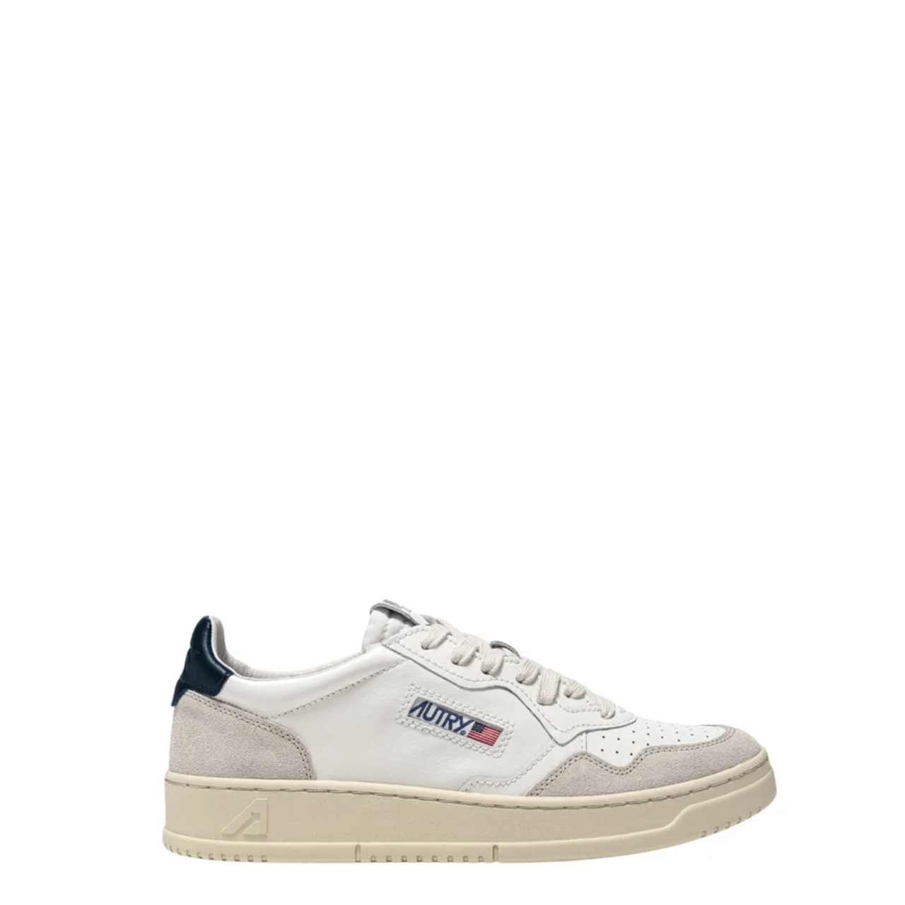 Medalist Low White Blue