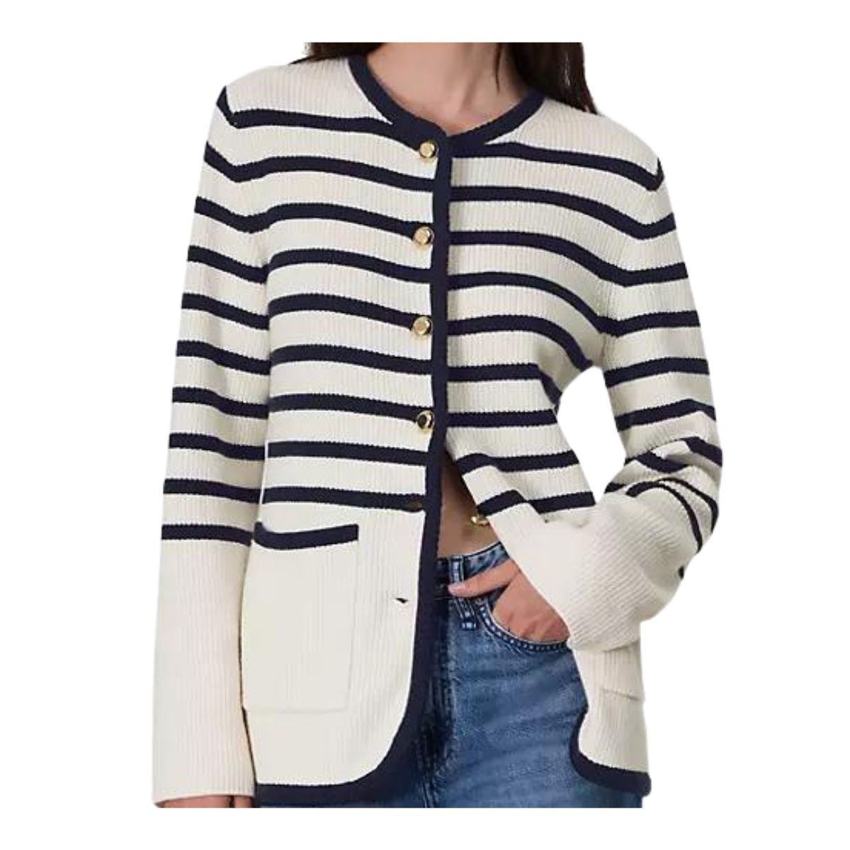 Nancy Stripe Cardigan