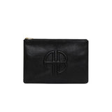 Lili Pouch Black Pebbled