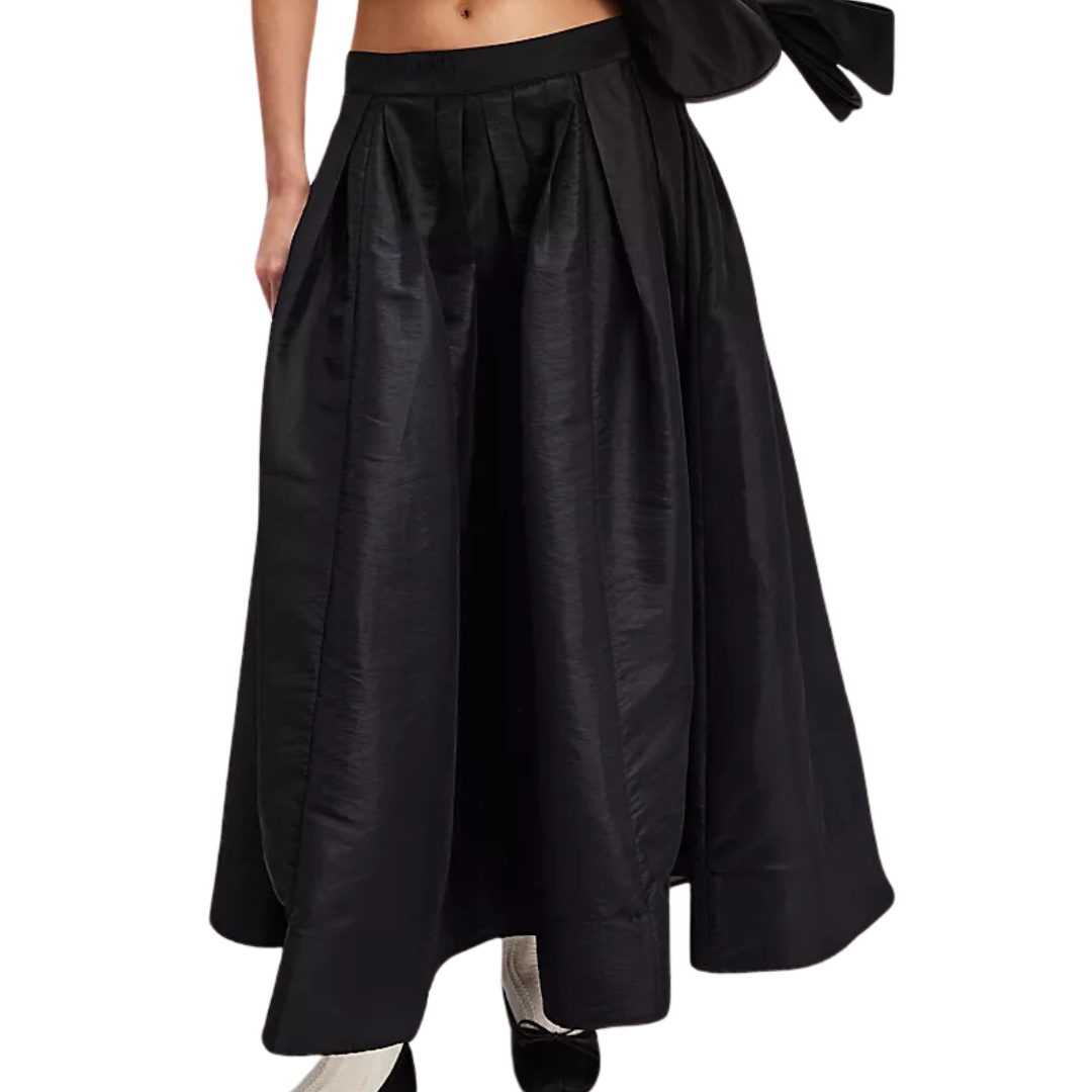 Emilia Full Skirt Black