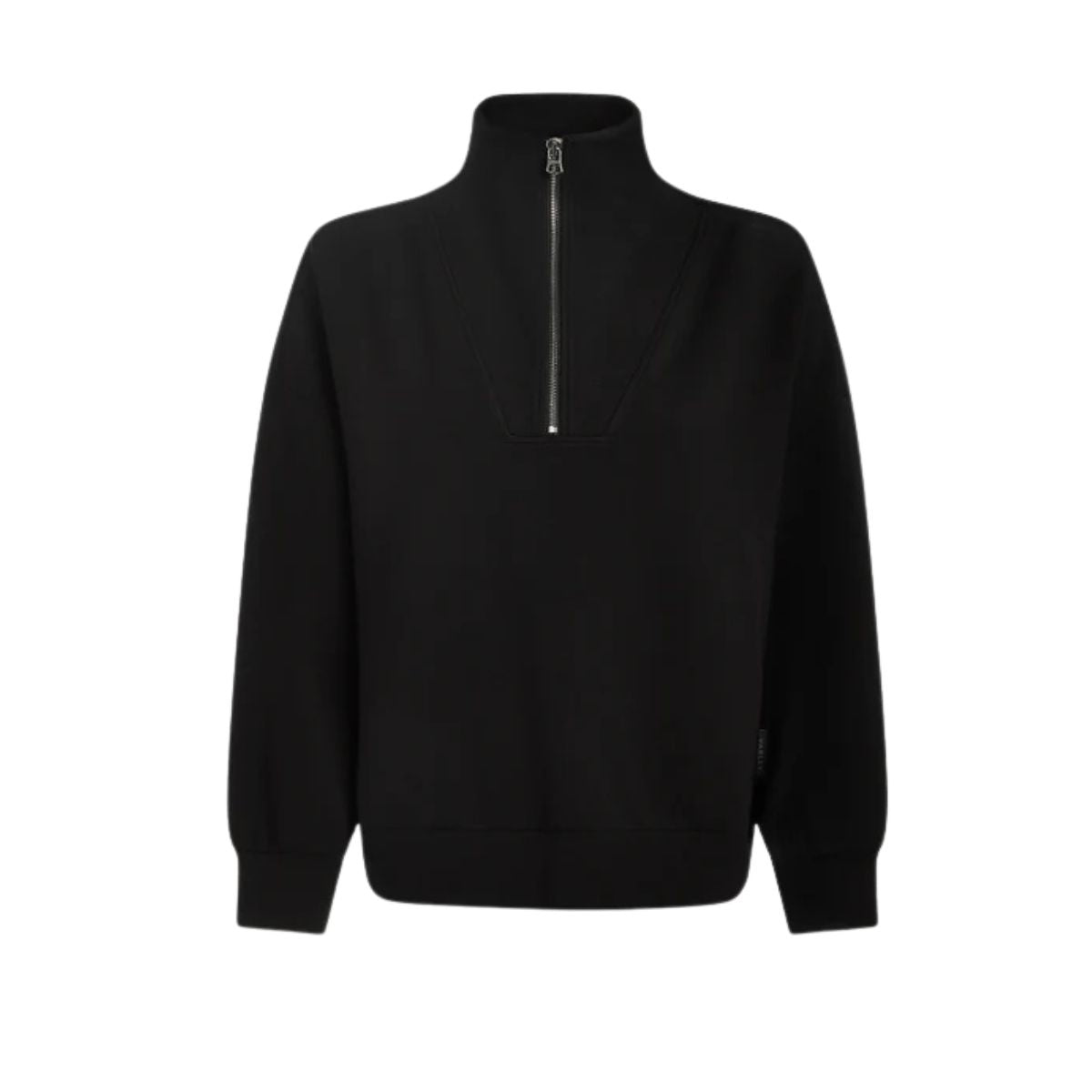 Hawley Half Zip Sweat- Black