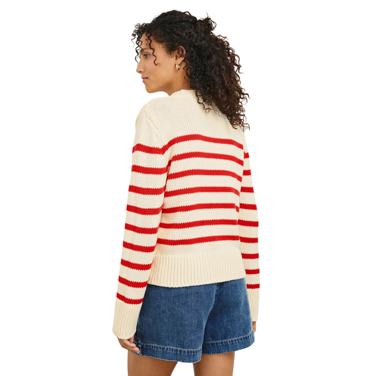 Alise Jumper Cherry Stripe