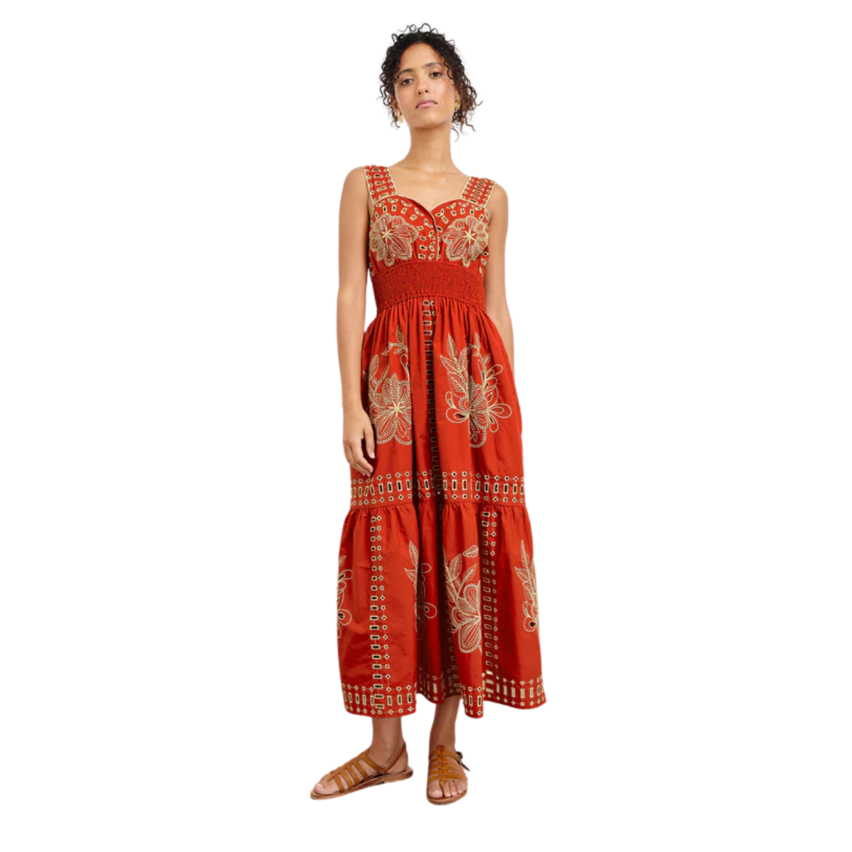 Fawn Dress Terracotta