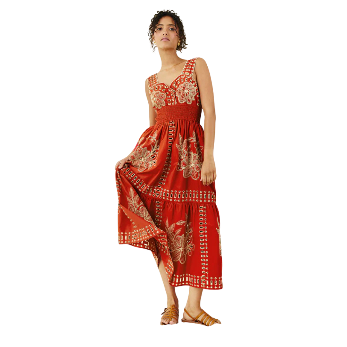 Fawn Dress Terracotta