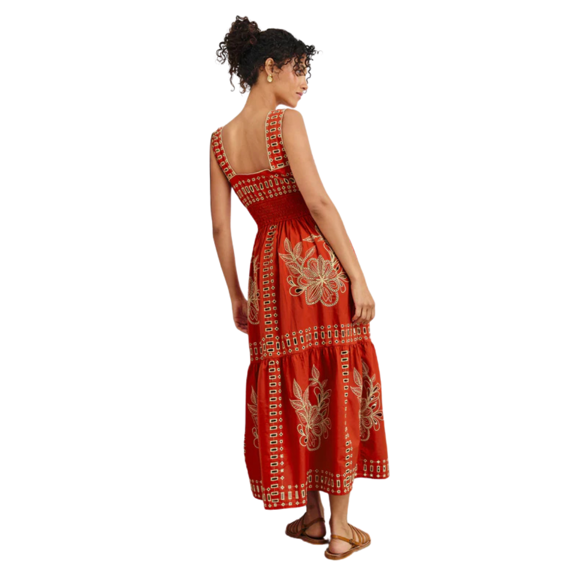 Fawn Dress Terracotta