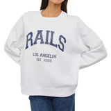 Anniversary Sweatshirt Ivory Navy