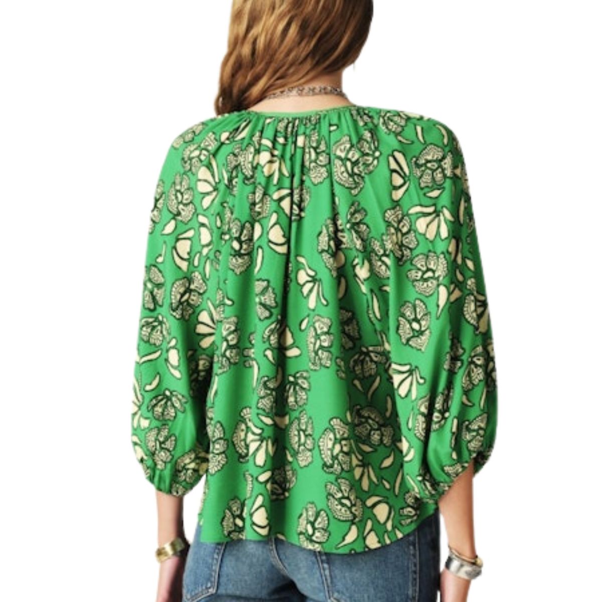 Aura Top Green