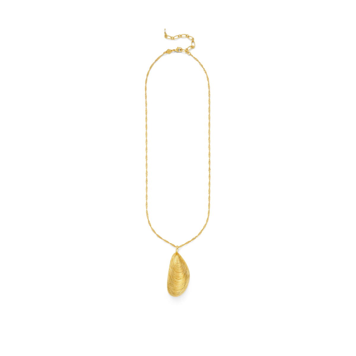 Moules Necklace Gold
