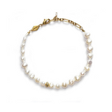 Stellar Pearly Bracelet Gold