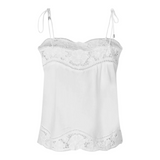 Ester Strap Top White Alyssum