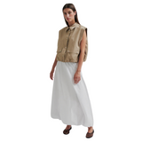 Viktoria Balloon Skirt White