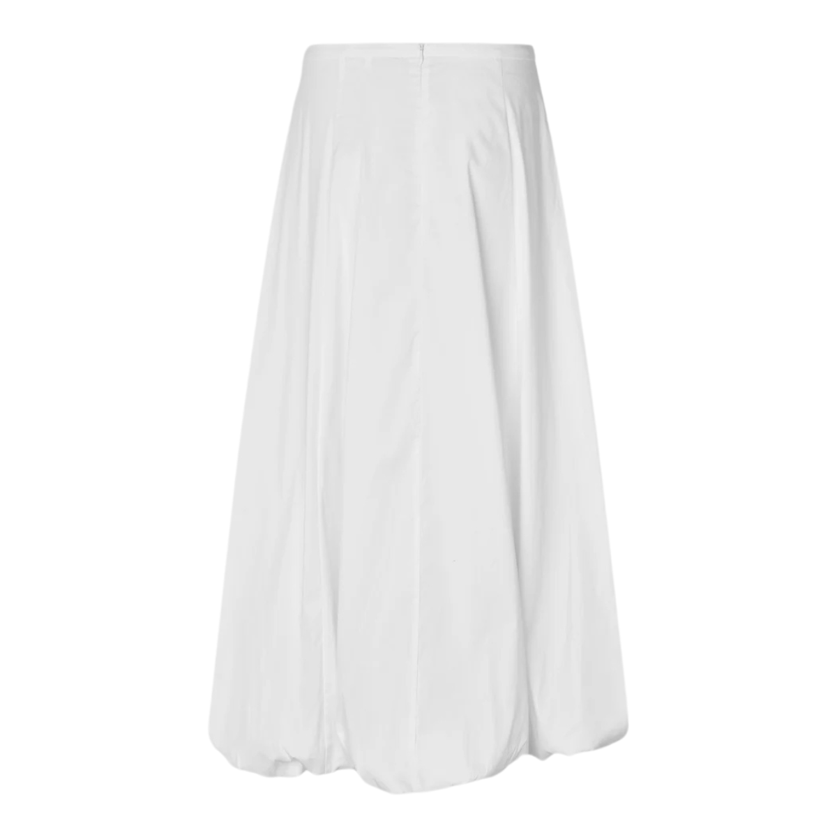 Viktoria Balloon Skirt White
