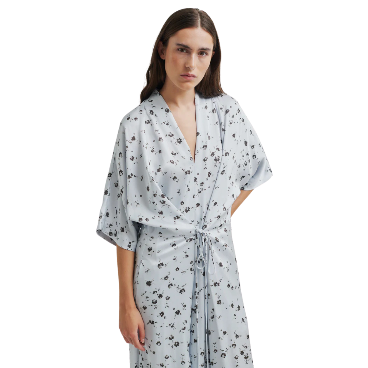 Adira Dress Gray Dawn