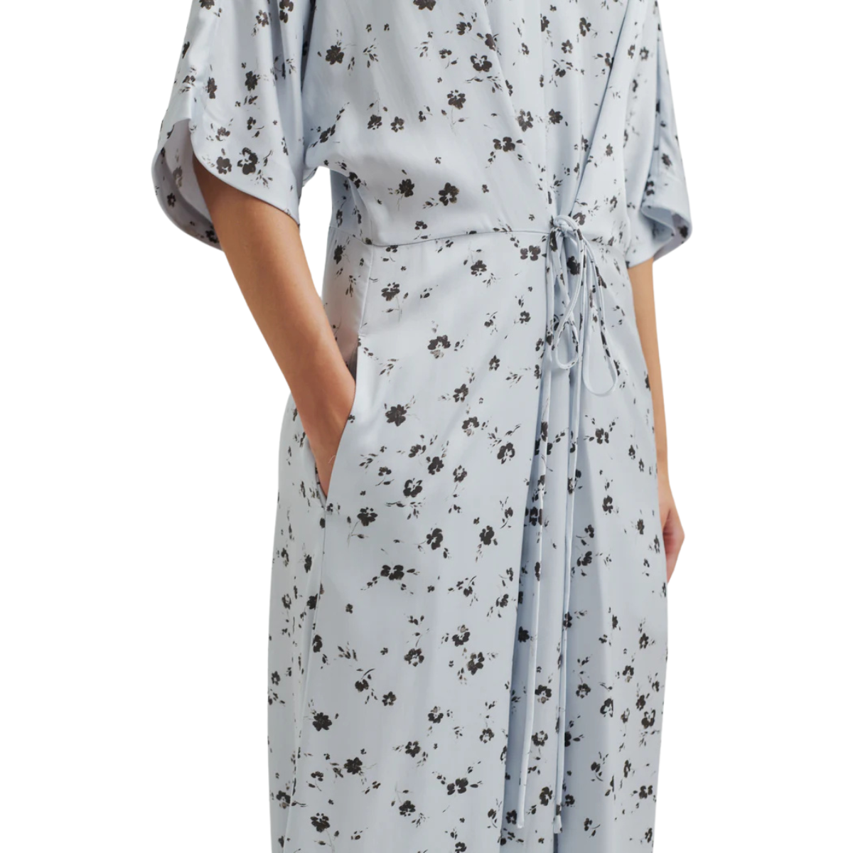 Adira Dress Gray Dawn