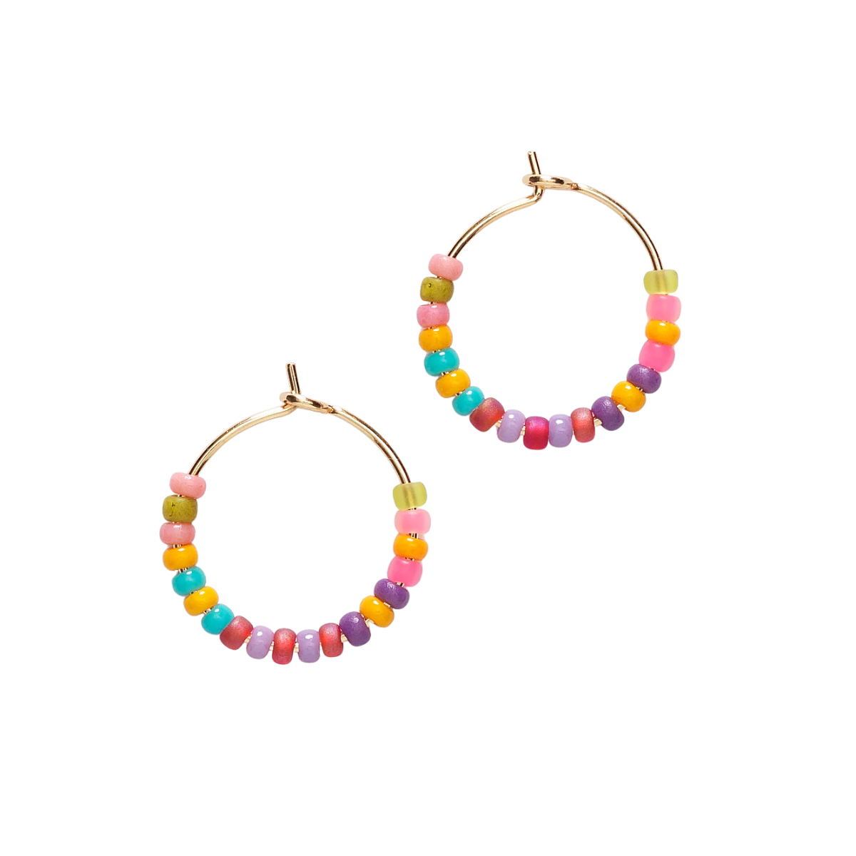 Secret Beach Hoop Golden