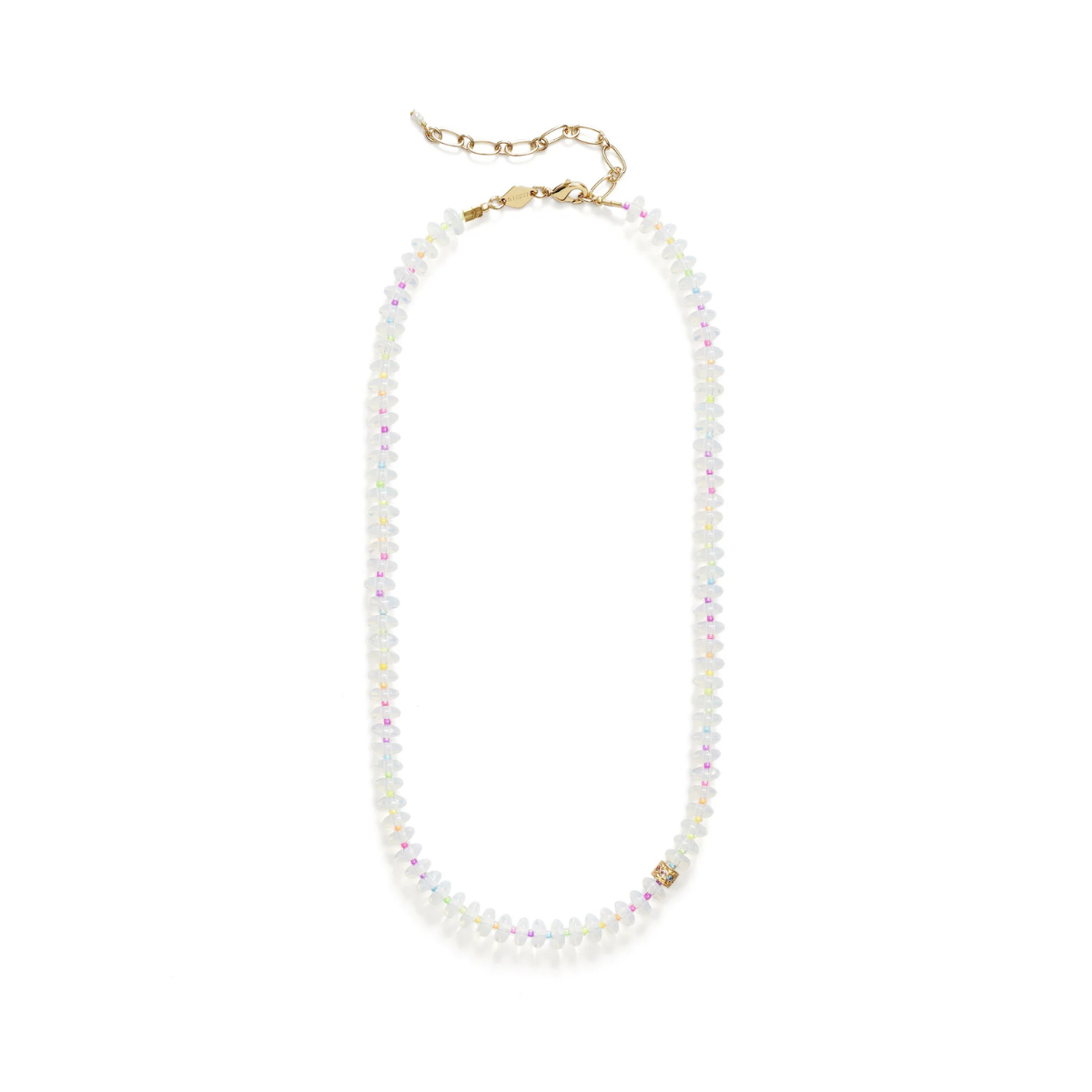 Ice Ice Necklace Gold