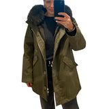 Parka Cotton 72cm Fern