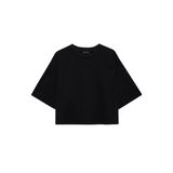Myers Cropped Tee Faded Black
