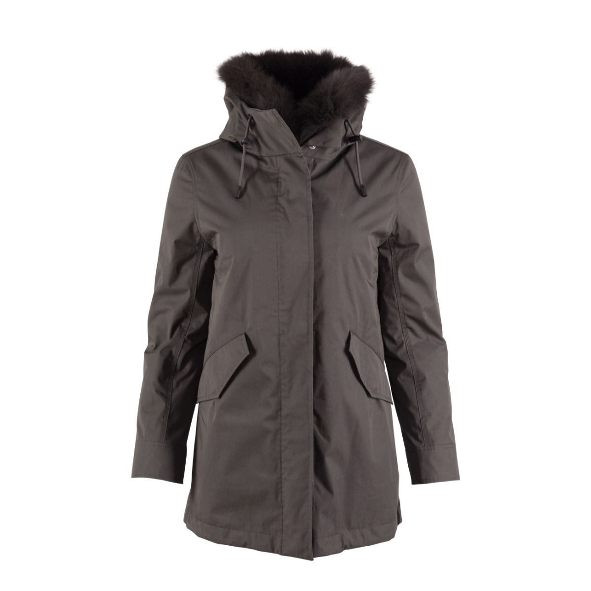 Parka Cotton 72cm Ebony – Seagreen
