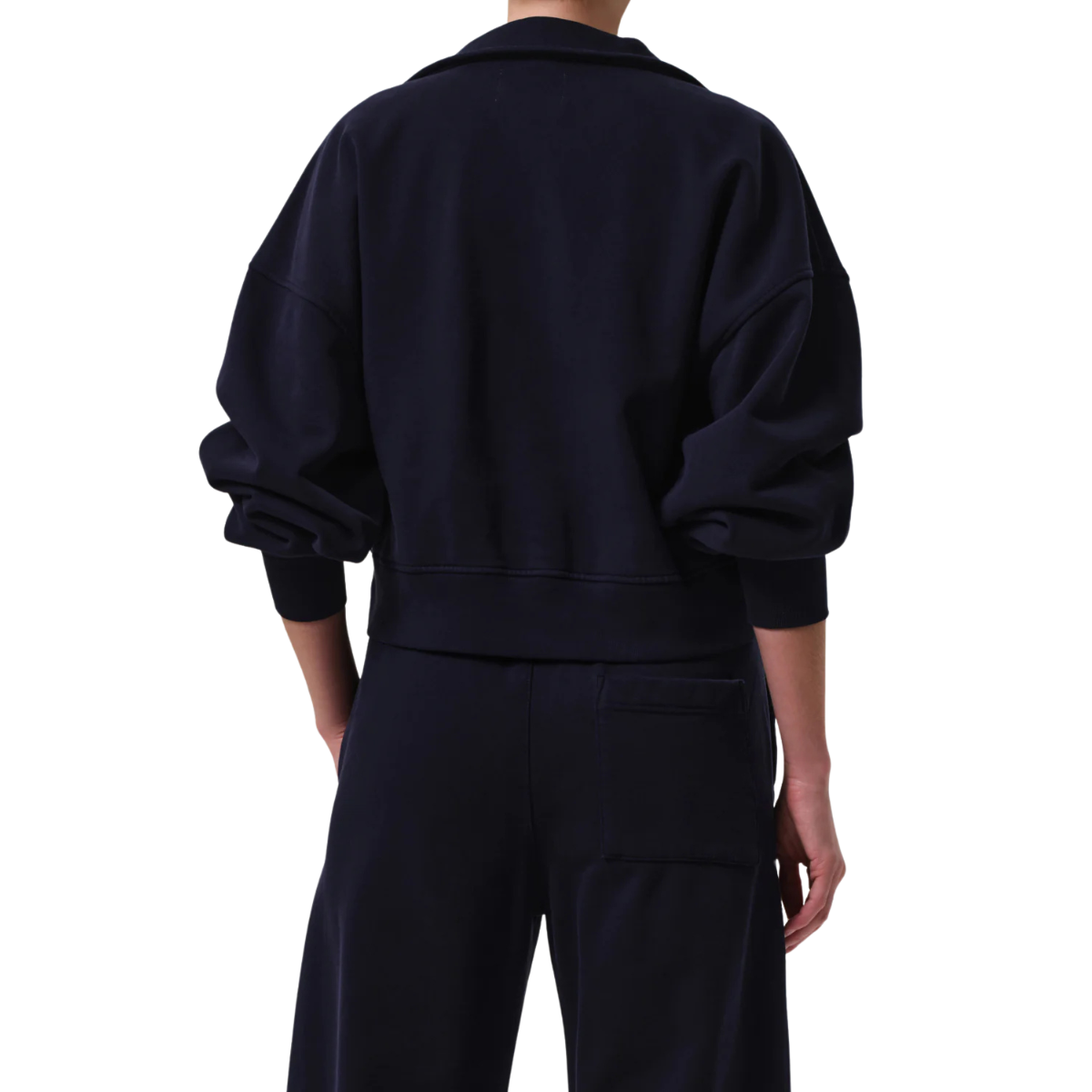 Mirelle Funnel Neck Sweatshirt Navy