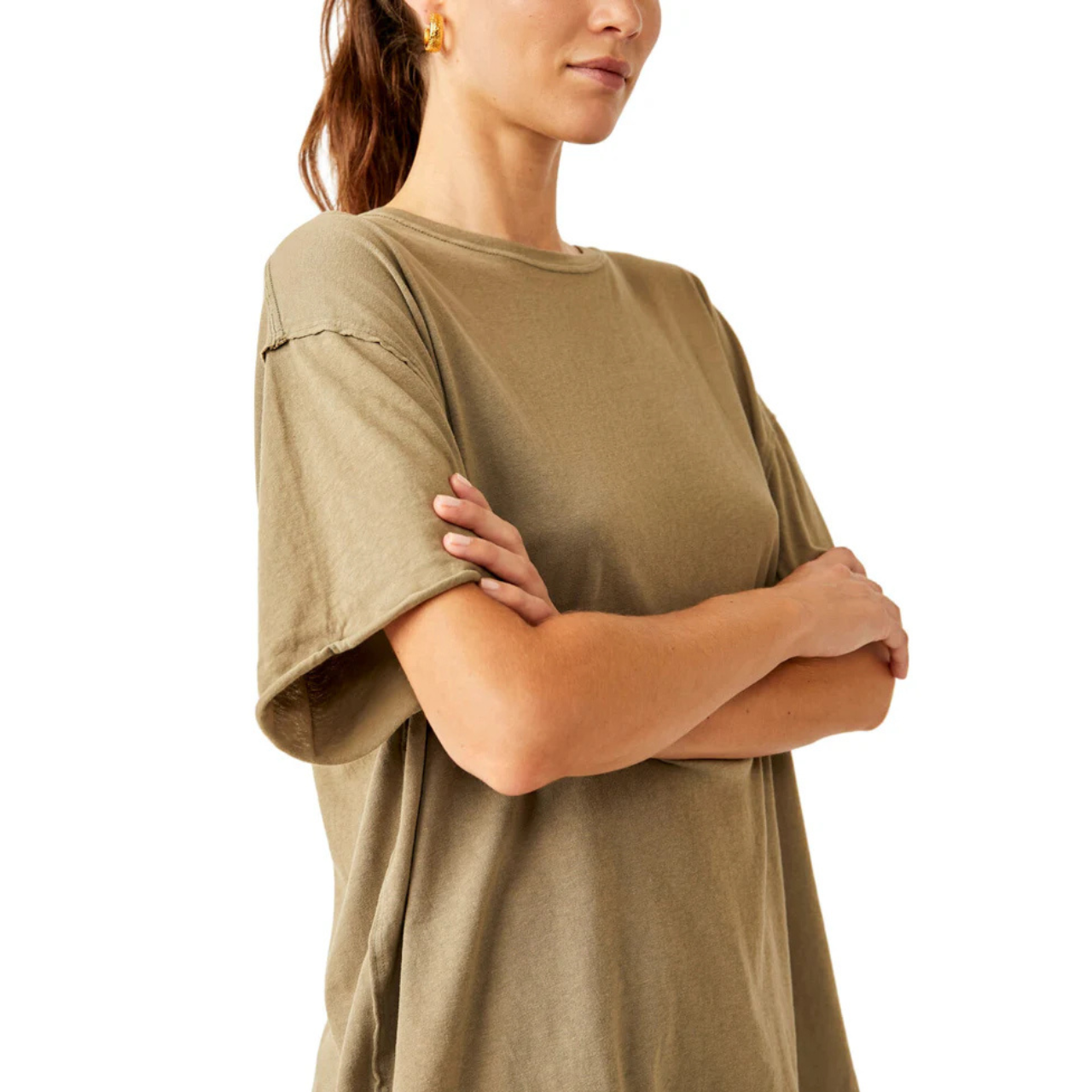 Nina Tee Olive Stone