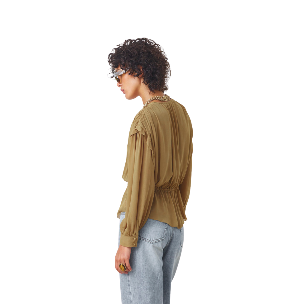 Linsay Blouse Kaki