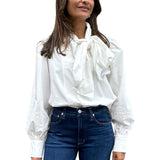 Lenny Blouse White