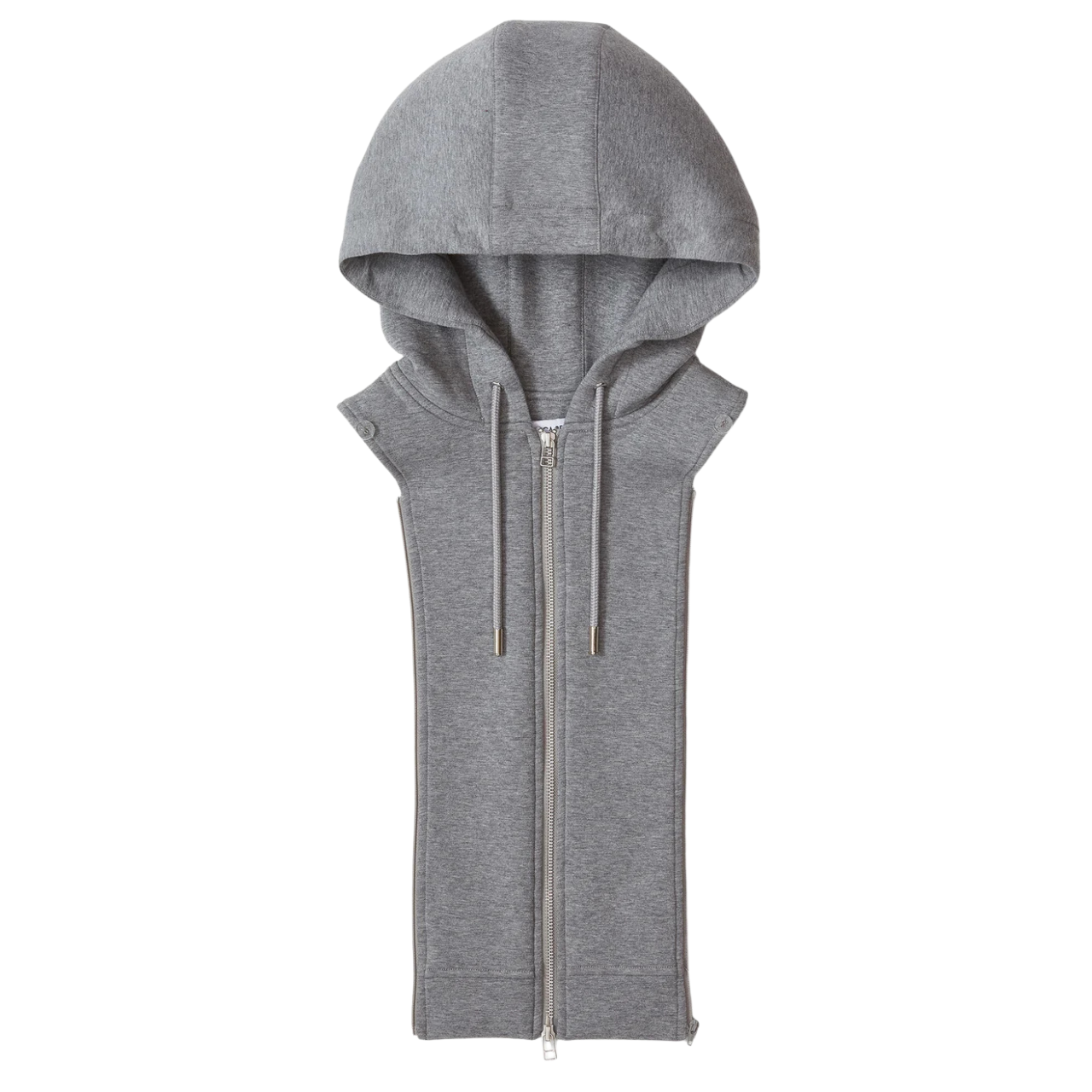 Oversized Knit Hoodie Dickey Grey