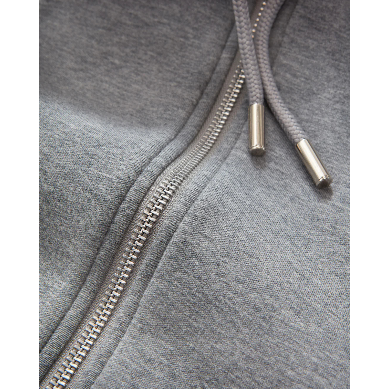 Oversized Knit Hoodie Dickey Grey