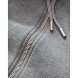 Oversized Knit Hoodie Dickey Grey