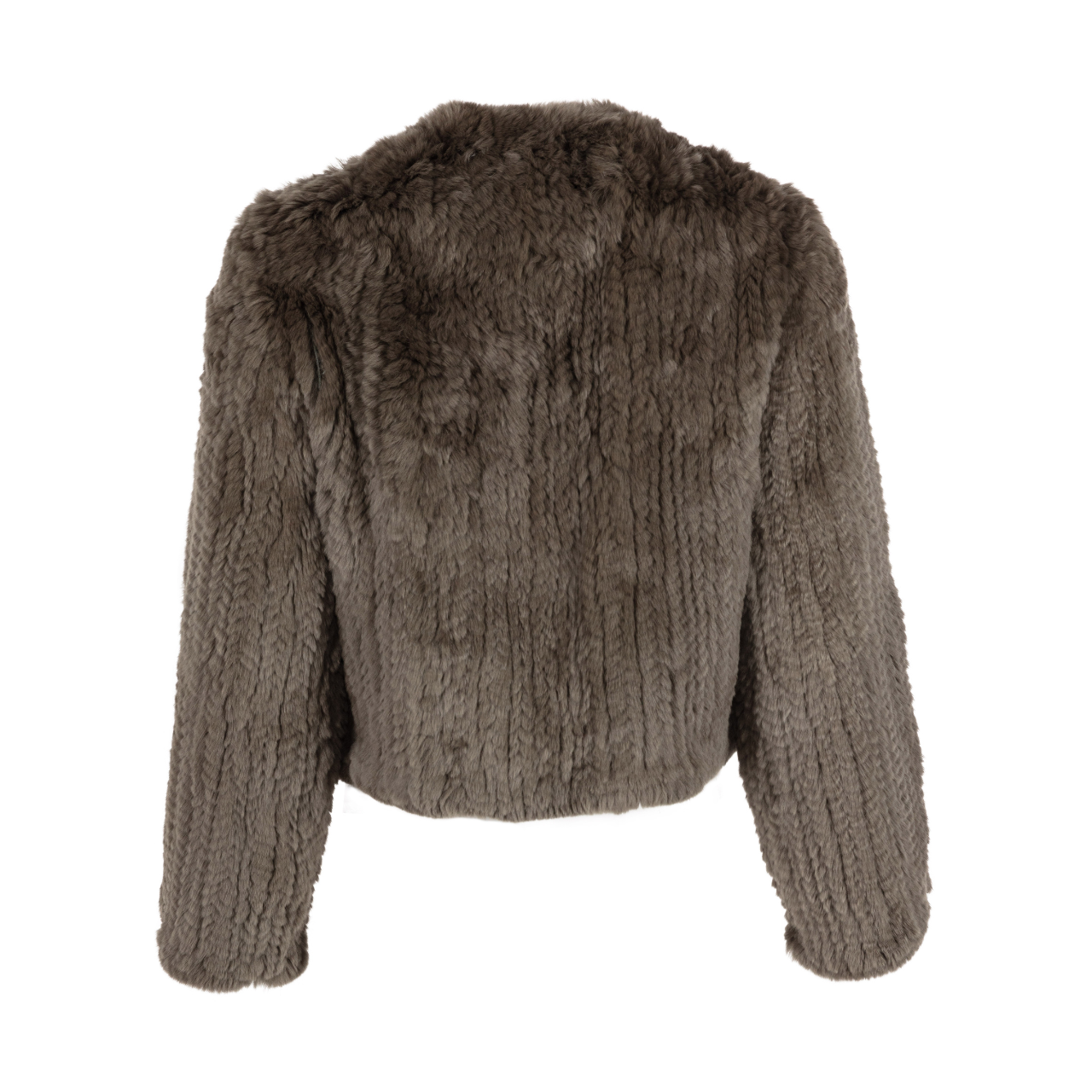 Knitted Rex Jacket Amazone