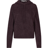 Anneleen Knit Hoodie Chocolate