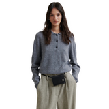 Vilena Knit LS Grey