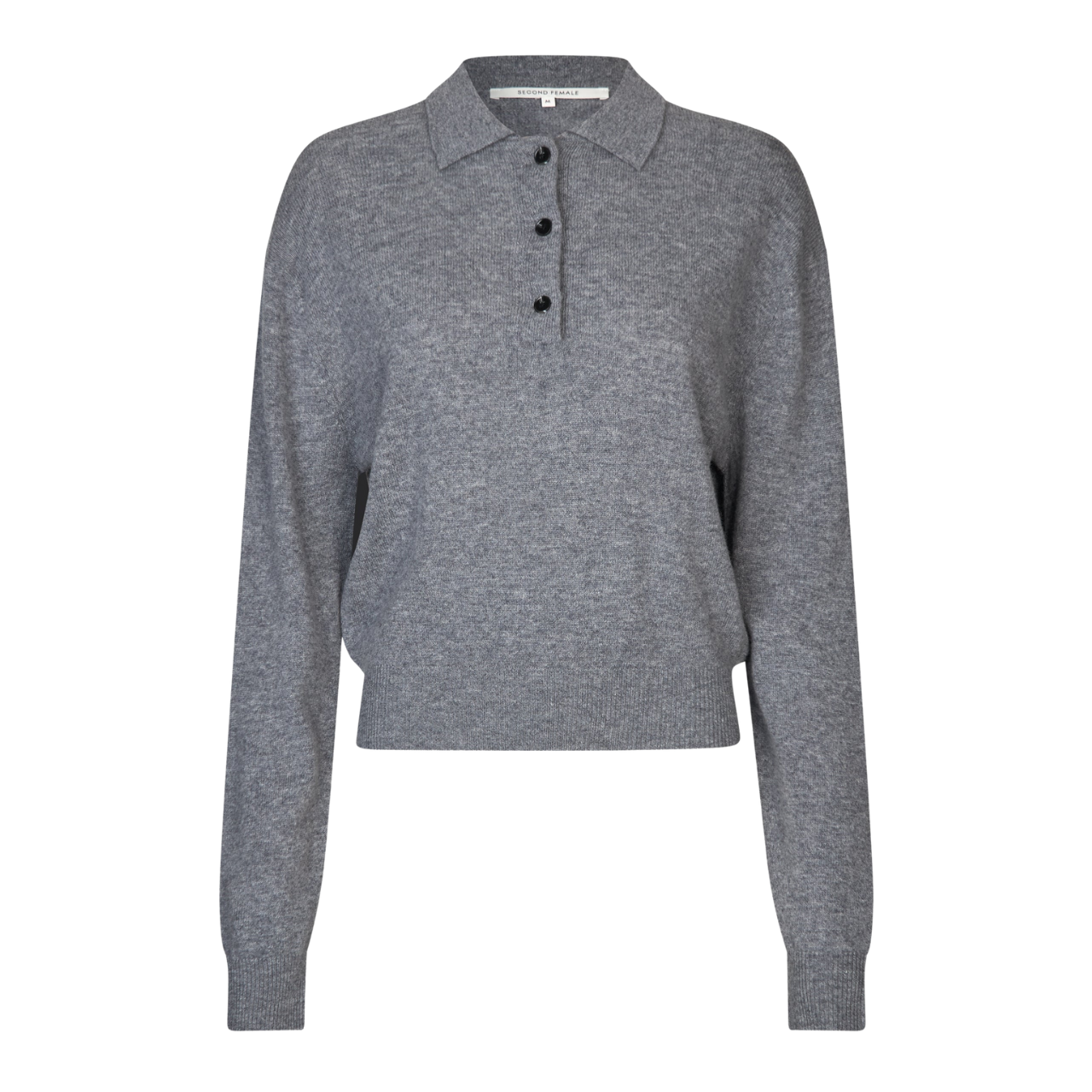 Vilena Knit LS Grey