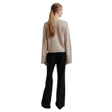 Alpha Fitted Cardigan Beige