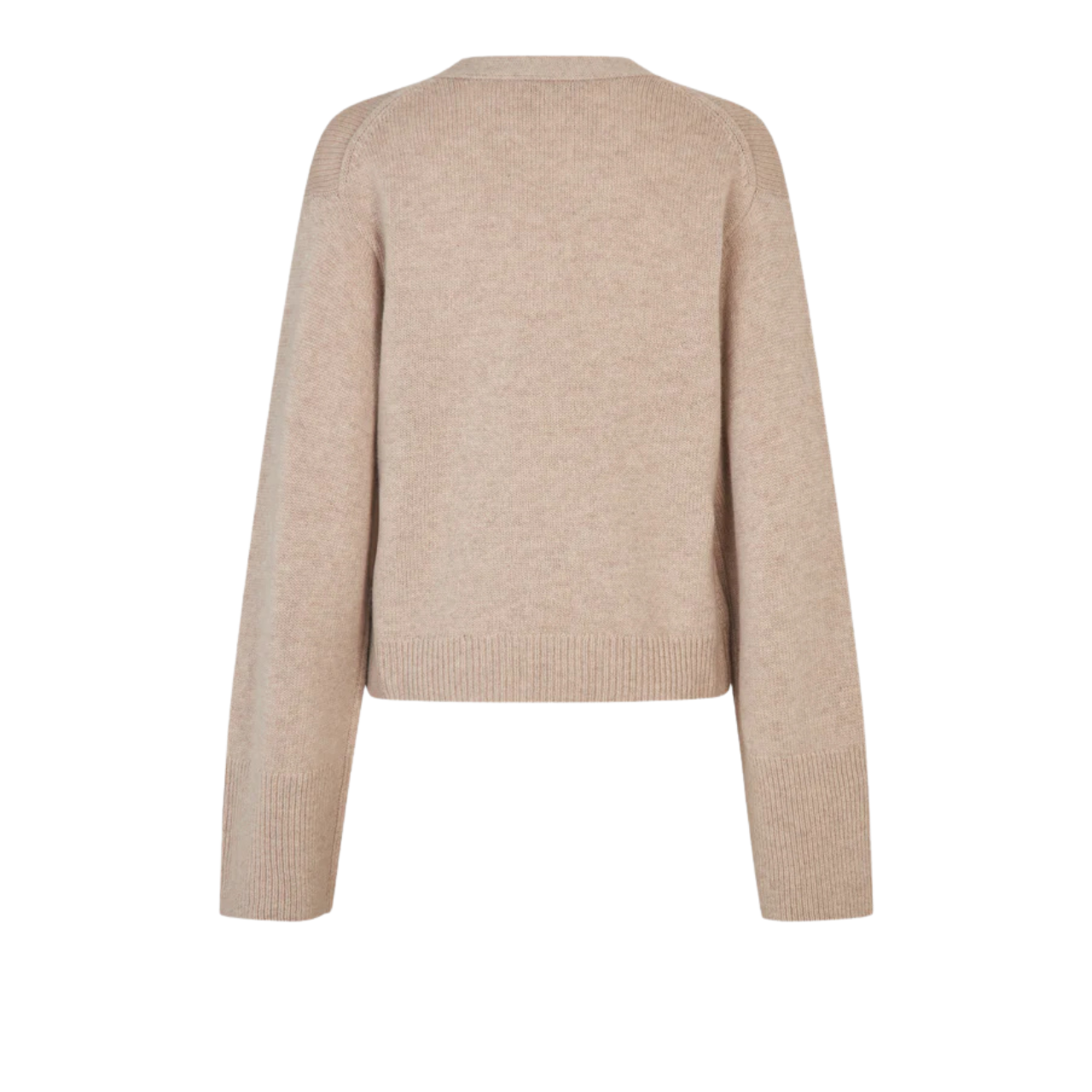 Alpha Fitted Cardigan Beige