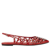 Bizarre Red Sling Back