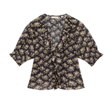 Henri Top Noir Floral