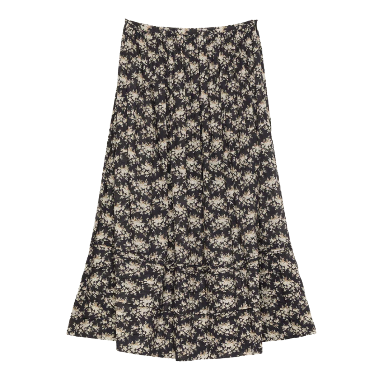 Marcie Skirt Noir Floral