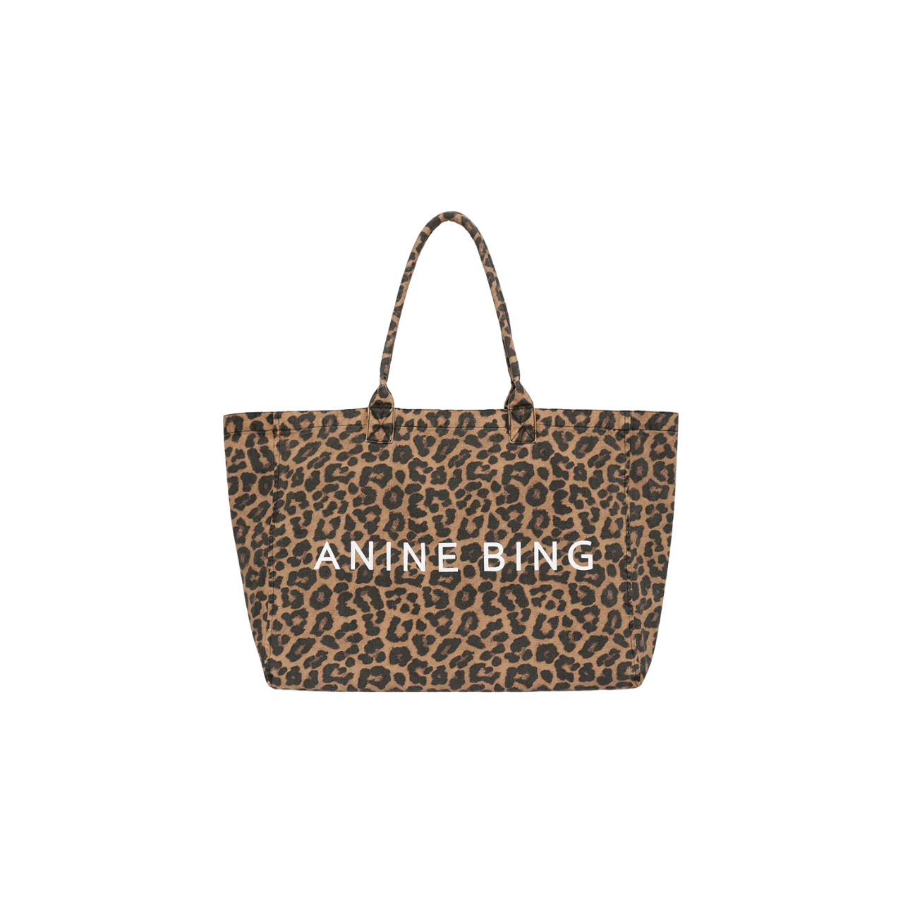 Leo Canvas Tote Leopard